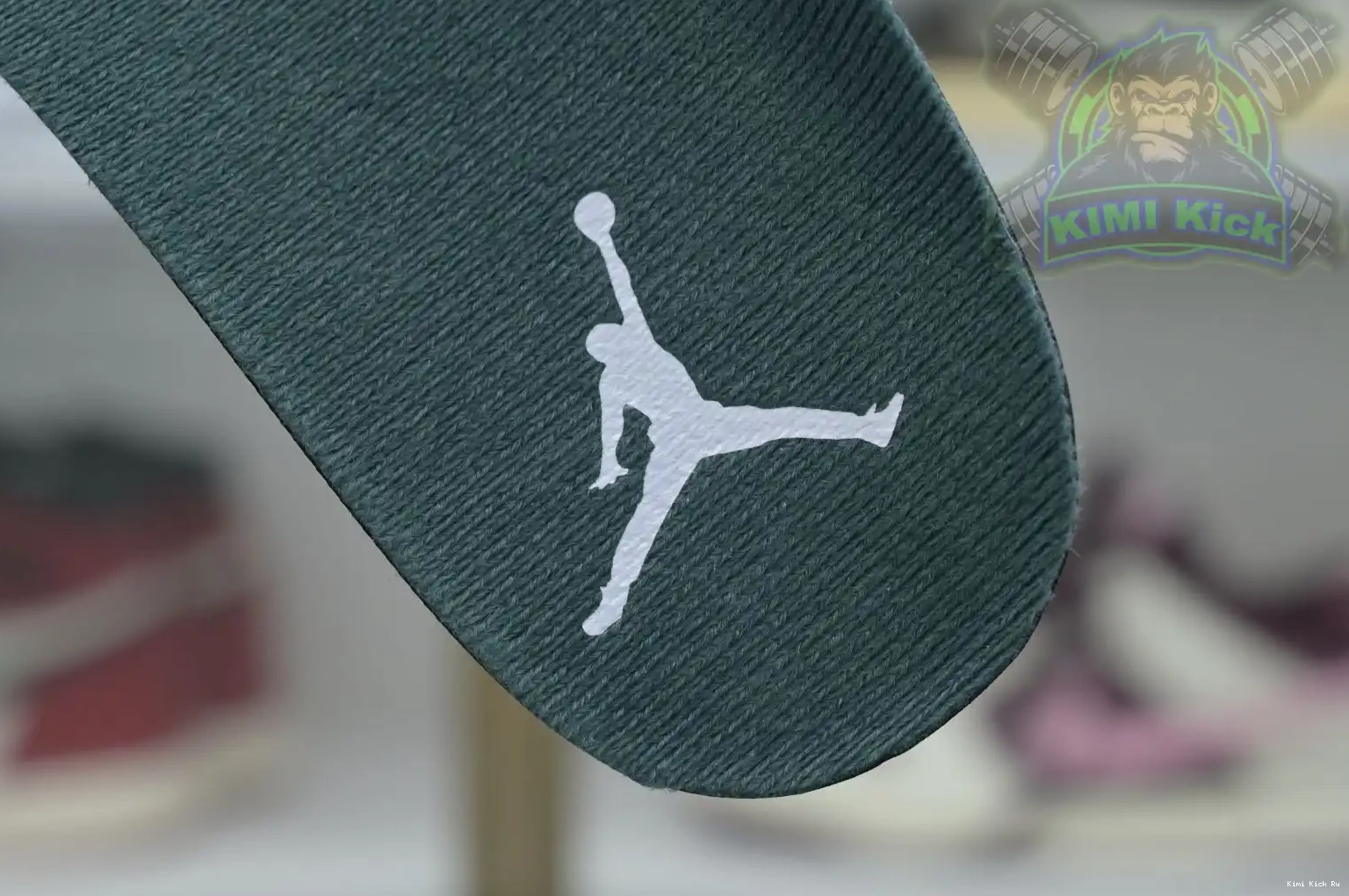Kimikick Green Oxidized Jordan Air 4 0427